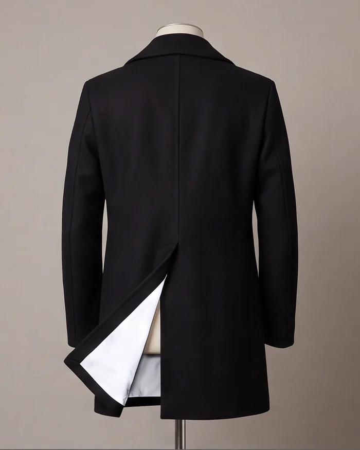 Design study: the back vent open on its reflective lining