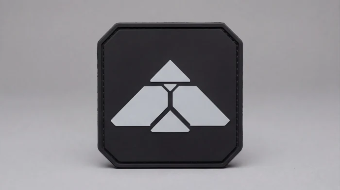 The Mark patch, isolated in ordinary light
